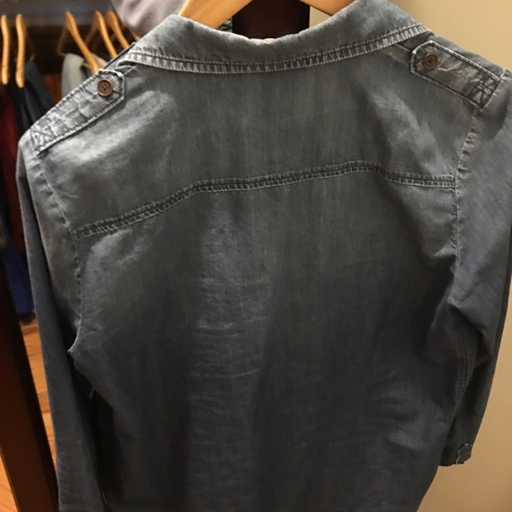 Paige Soft Denim Blouse